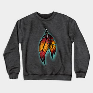 Native American feathers Crewneck Sweatshirt